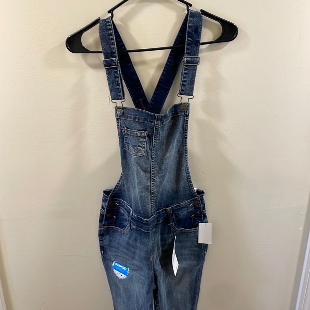 Wallflower blue Jean overalls